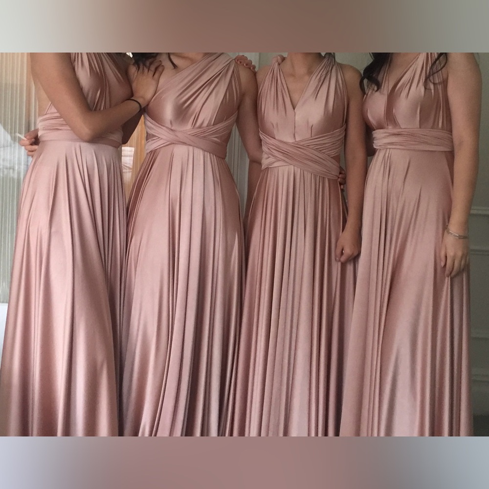 Versatile Twobirds Maxi Gown Dress – Fits XS to S